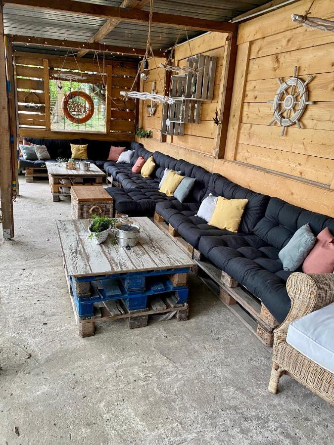 Tiny House Ahse Im Pier9 Tiny House Hotel Hamm  Bagian luar foto